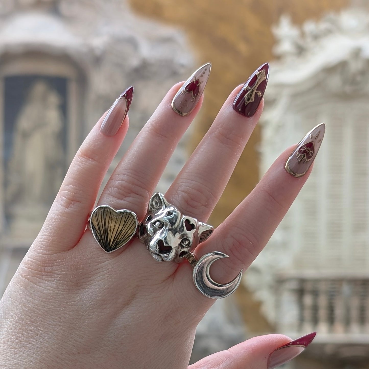 Sacred Heart (Red/Gold)