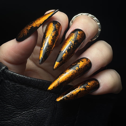 Orange Sparkles