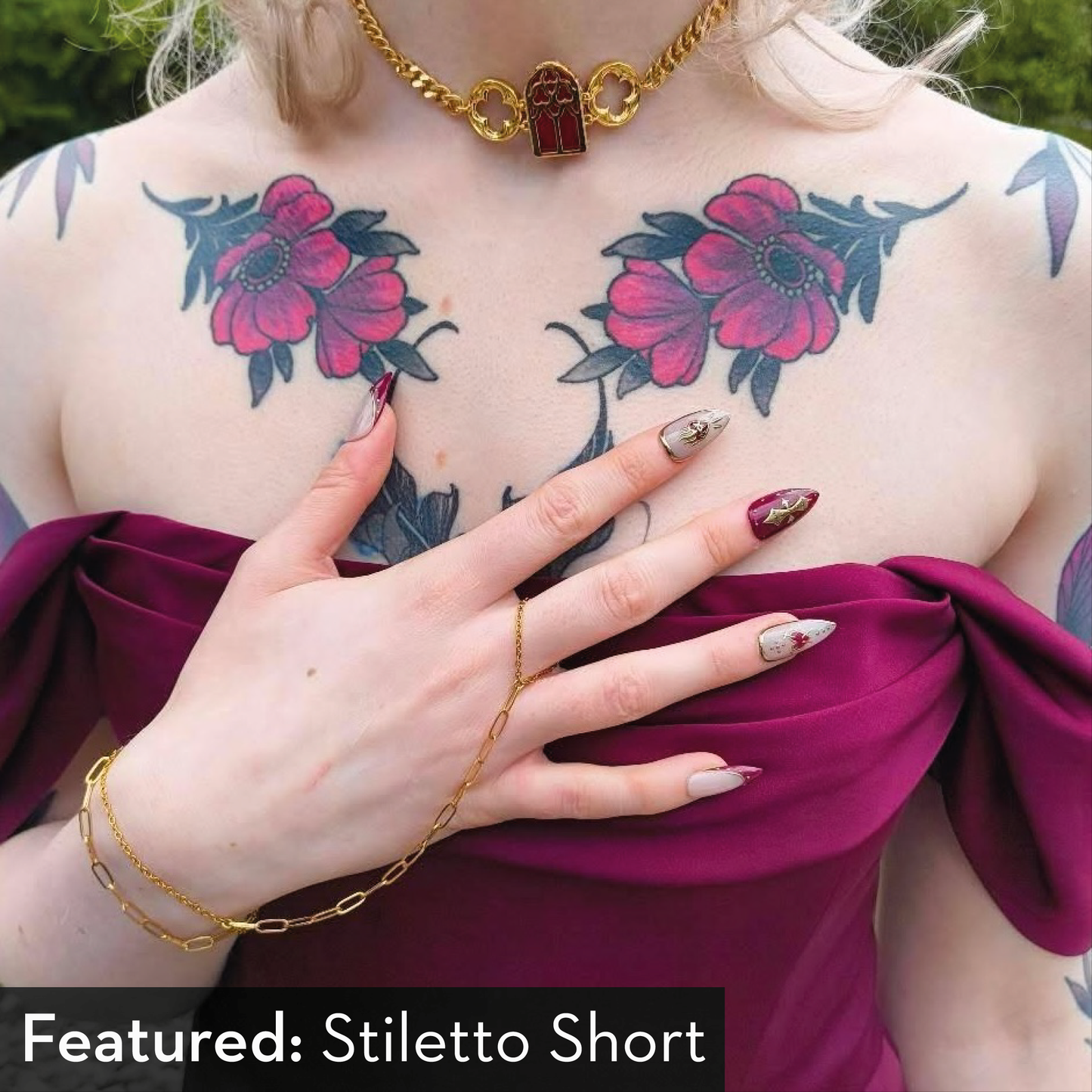 Sacred Heart (Red/Gold)